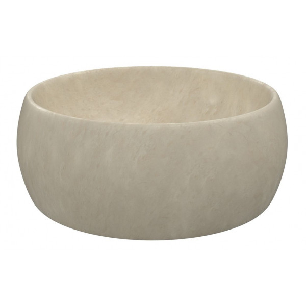 Haku 400mm Ceramic Washbowl - Stone Effect