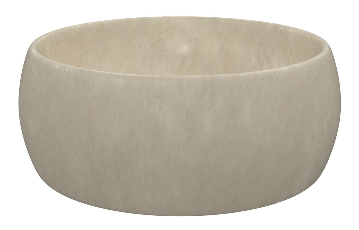 Haku 400mm Ceramic Washbowl - Stone Effect