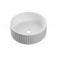 Fluted 400mm Round Washbowl