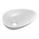 Ava 320x220mm Mini Resin Washbowl - White