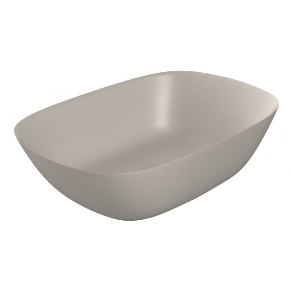 Layla 460x320mm Resin Washbowl - Latte