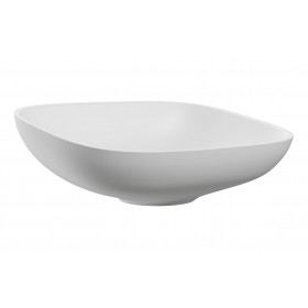 Incline 500x380mm 0TH Resin Washbowl - White