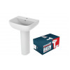 //2Go 1TH Basin & Full Pedestal
