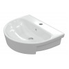 Cilantro 555x435mm 1TH Semi Recessed Basin