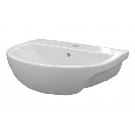Tuscany 500x390mm 1TH Semi Recessed Basin