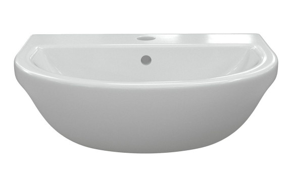 Tuscany 500x390mm 1TH Semi Recessed Basin