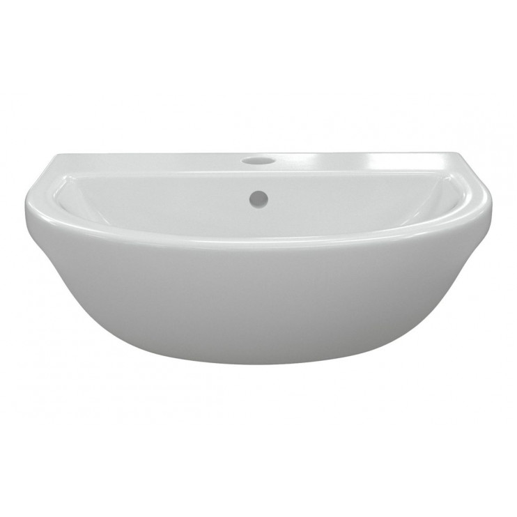 Tuscany 500x390mm 1TH Semi Recessed Basin