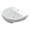 Tuscany 500x390mm 1TH Semi Recessed Basin
