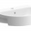 Lily 555x435mm 1TH Semi Recessed Basin