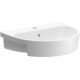 Lily 555x435mm 1TH Semi Recessed Basin