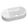Bella 380x200mm Mini Resin Washbowl - White