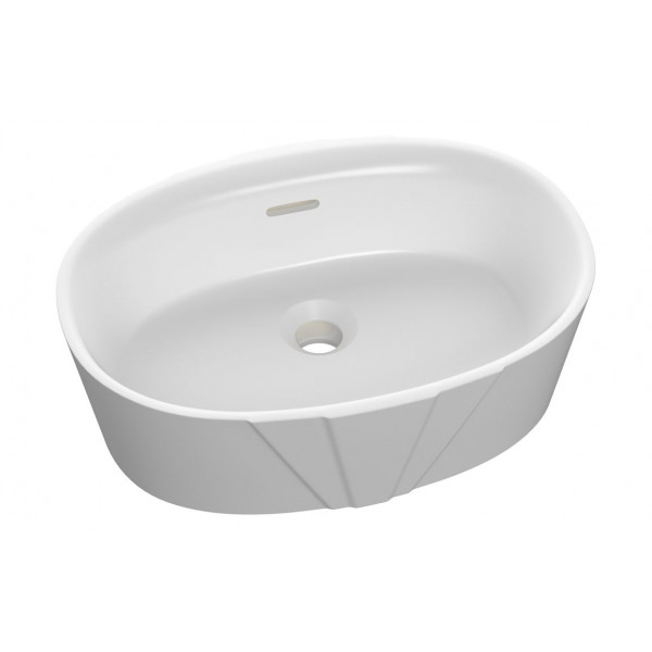 Deco 460x320mm Resin Washbowl - White Deco 460x320mm Resin Washbowl - White