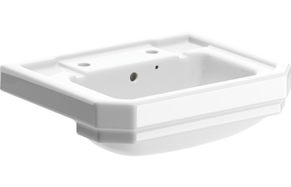 Sherbourne 495x445mm 2TH Semi Recessed Basin