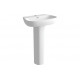 Amyris 600x400mm 1TH Basin & Full Pedestal