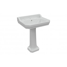 Sherbourne 600x500mm 1TH Basin & Full Pedestal Sherbourne 600x500mm 1TH Basin & Full Pedestal