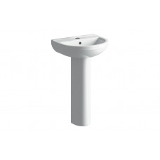 Laurus 500x390mm 1TH Basin & Full Pedestal