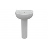 Tuscany 550x400mm 1TH Basin & Full Pedestal