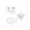 Amyris Wall Hung WC & Soft Close Seat