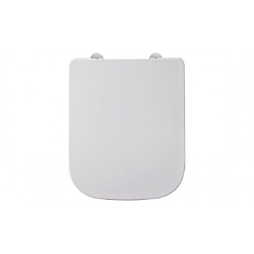 Tilia Square Soft Close Toilet Seat (Slim Depth) - White