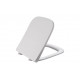 Tilia Square Soft Close Toilet Seat (Slim Depth) - White