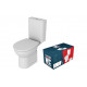 Close Coupled Rimless WC & Soft Close Seat