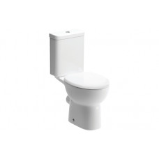 Tuscany Close Coupled Open Back WC & Soft Close Seat