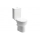 Tuscany Close Coupled Open Back WC & Soft Close Seat