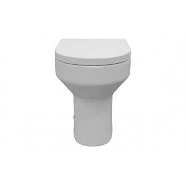 Laurus Rimless Back To Wall Comfort Height WC & Soft Close Seat