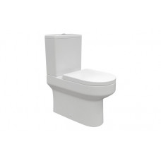 Laurus Rimless Close Coupled Fully Shrouded WC & Soft Close Seat