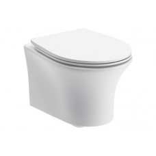 Sandro Rimless Wall Hung WC & Soft Close Seat