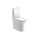 Sandro Rimless Close Coupled Fully Shrouded WC & Soft Close Seat