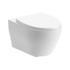 Lily Rimless Wall Hung WC & Soft Close Seat