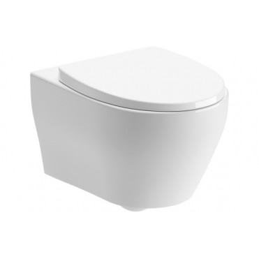 Lily Slim Soft Close Toilet Seat - White