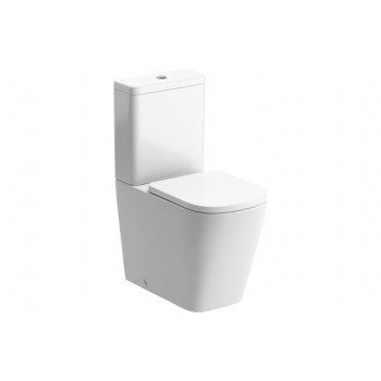 Tilia Rimless Close Coupled Fully Shrouded Short Projection WC & Soft Close Seat