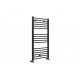 Grada Straight 30mm Ladder Radiator (600x1200x30mm) - Matt Black
