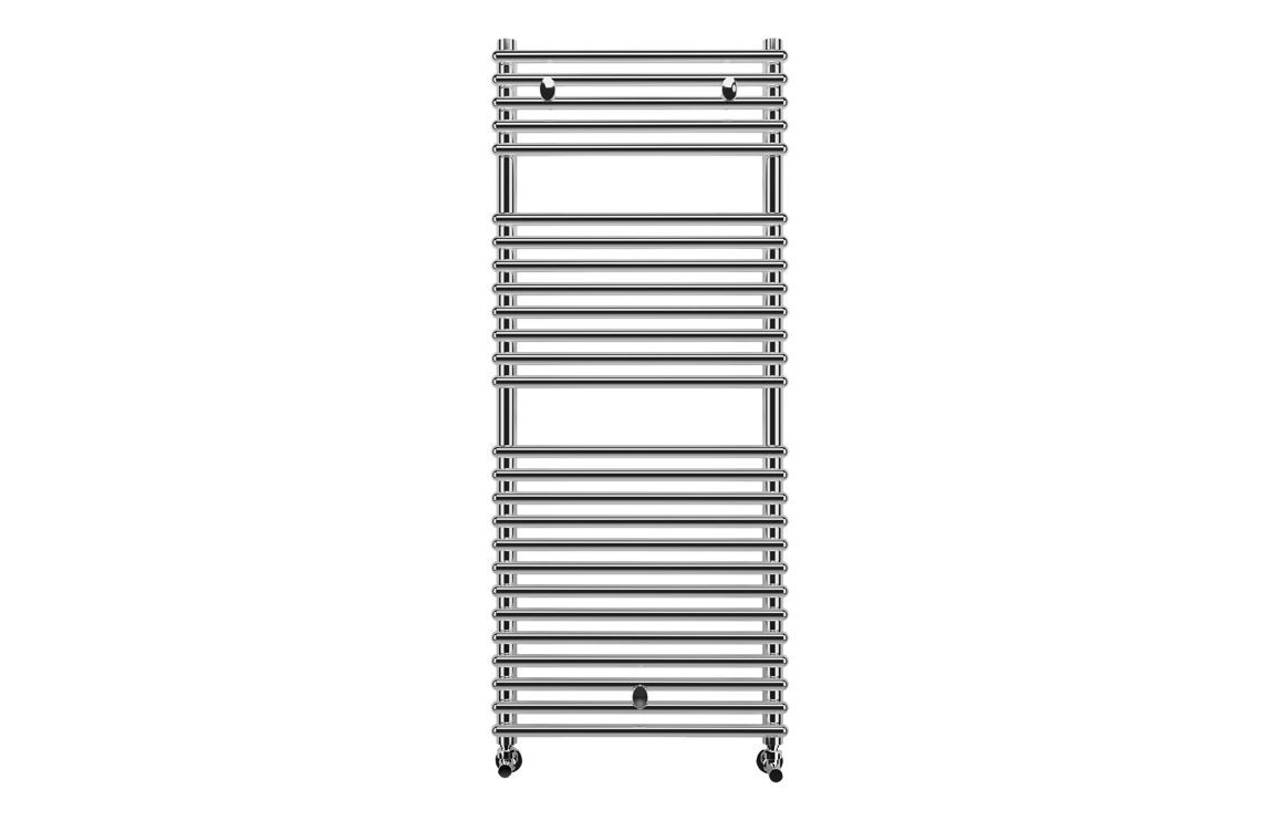 Teplo Round Ladder Radiator (500x1190mm) - Chrome