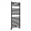 Teplo Round Ladder Radiator (500x1190mm) - Black