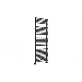 Teplo Round Ladder Radiator (500x1450mm) - Black