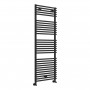 Teplo Round Ladder Radiator (500x1450mm) - Black