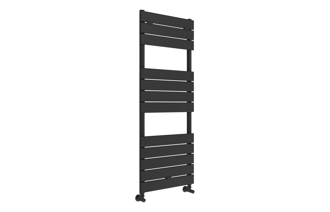 Trend Square Ladder Radiator (500x1200mm) - Black