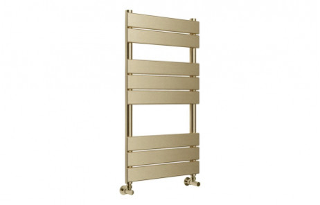 Trend Square Ladder Radiator (500x840mm) - Brushed Brass