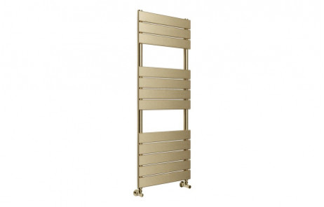 Trend Square Ladder Radiator (500x1200mm) - Brushed Brass