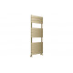 Trend Square Ladder Radiator (500x1200mm) - Brushed Brass