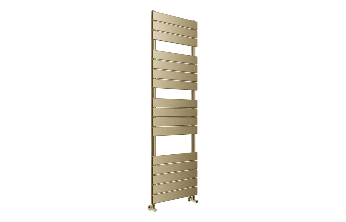 Trend Square Ladder Radiator (500x1500mm) - Brushed Brass