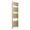 Trend Square Ladder Radiator (500x1500mm) - Brushed Brass