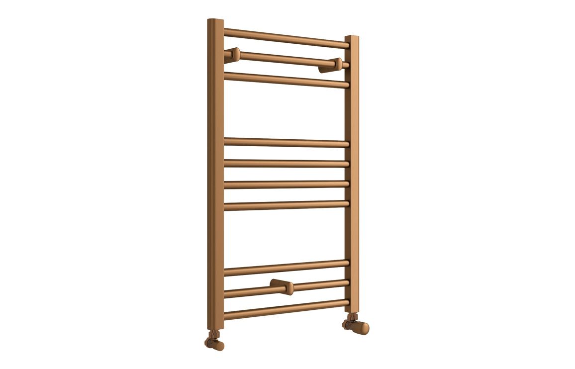 Grada Straight 30mm Ladder Radiator (500x800x30mm) - Brushed Bronze