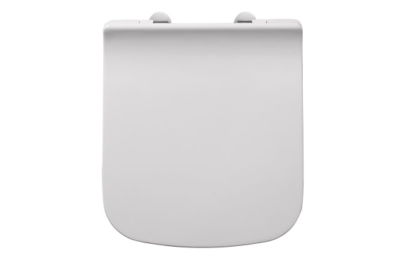 Cedarwood Rimless Comfort Height Close Coupled Open Back WC & Slim Soft Close Seat