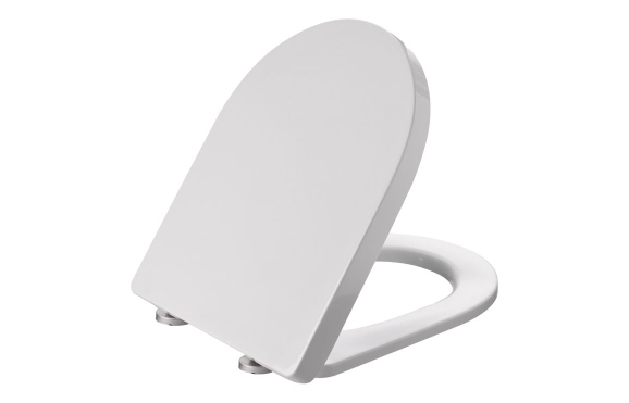 Cilantro Soft Close Toilet Seat - White Cilantro Soft Close Toilet Seat - White