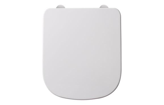 Tilia Square Soft Close Toilet Seat - White