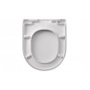 Laurus Rimless Close Coupled Open Back WC & Soft Close Seat